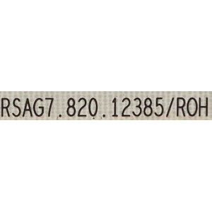 FUENTE PARA TV HISENSE / NUMERO DE PARTE 317735 / RSAG7.820.12385/ROH / 12385-C / DPD223GA0EA / CQC13134095636 / PANEL HD700X1U91-L1\S3\GM\ROH / MODELO 70A6G7